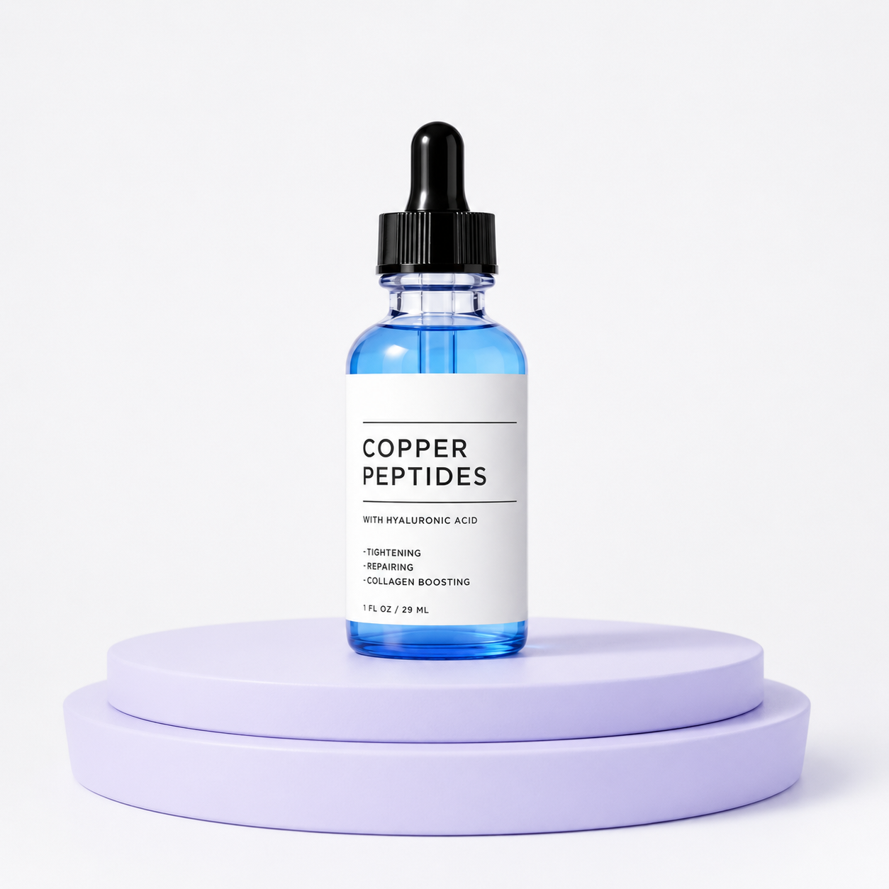 Copper Peptide Repair Serum (GHK-Cu Peptide and Hyaluronic Acid)